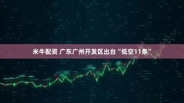米牛配资 广东广州开发区出台“低空11条”