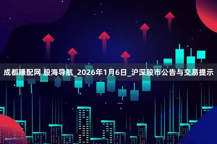 成都赚配网 股海导航_2026年1月6日_沪深股市公告与交易提示